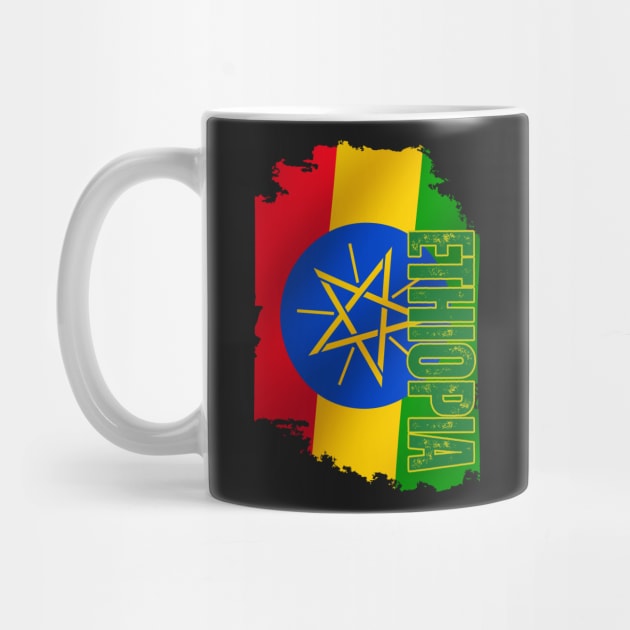Ethiopia flag, ethiopian flag by eka123